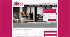 Desktop Screenshot of londonconferencevenue.co.uk